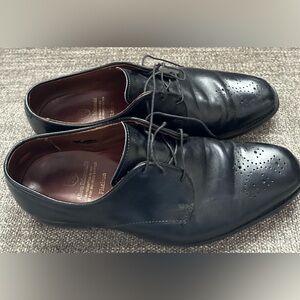 ALLEN EDMONDS FLATIRON Men’s Size 8 1/2 Black Leather Oxford Shoe